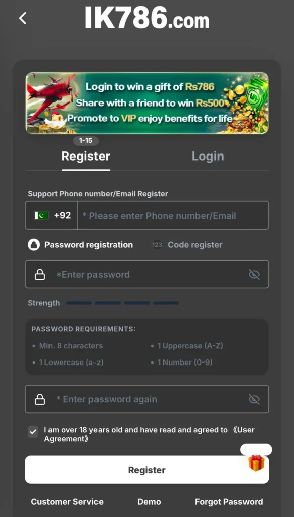 IK786 Game