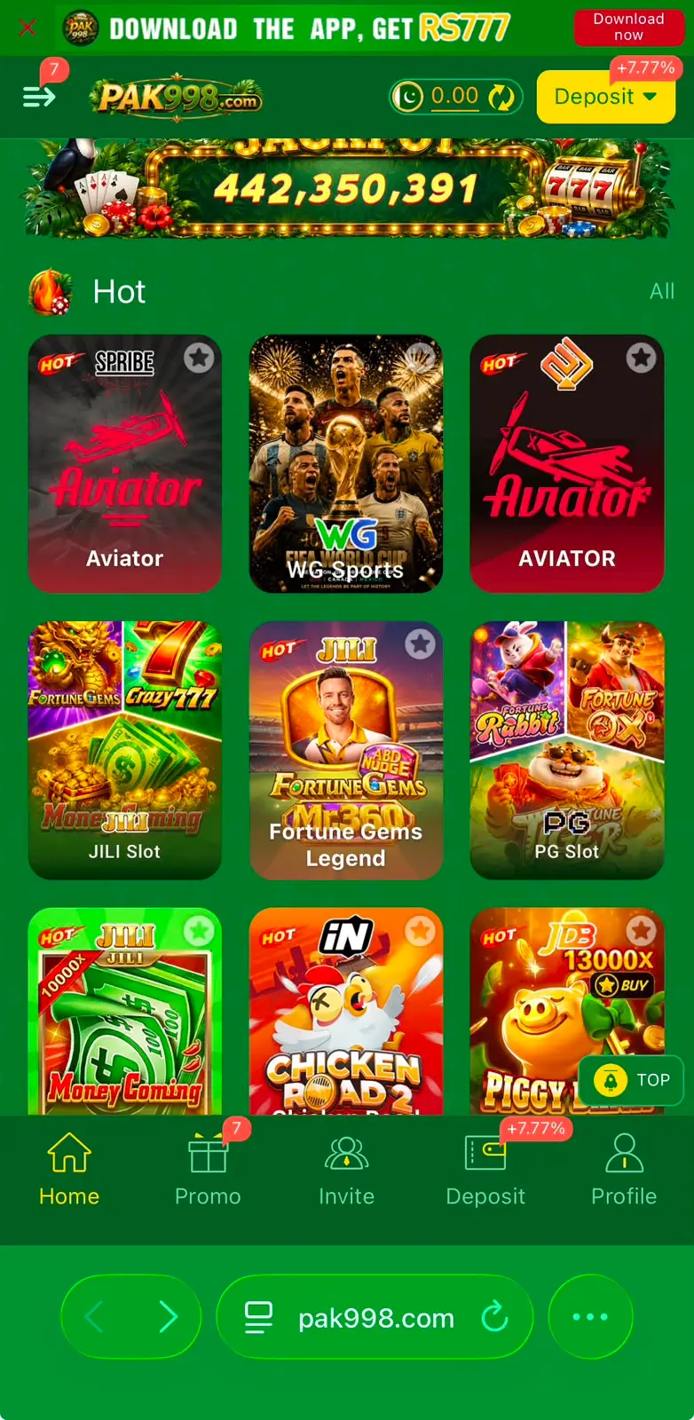 PAK998 Game